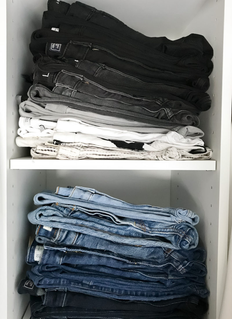 How I Organize My Shoes & Clothes
