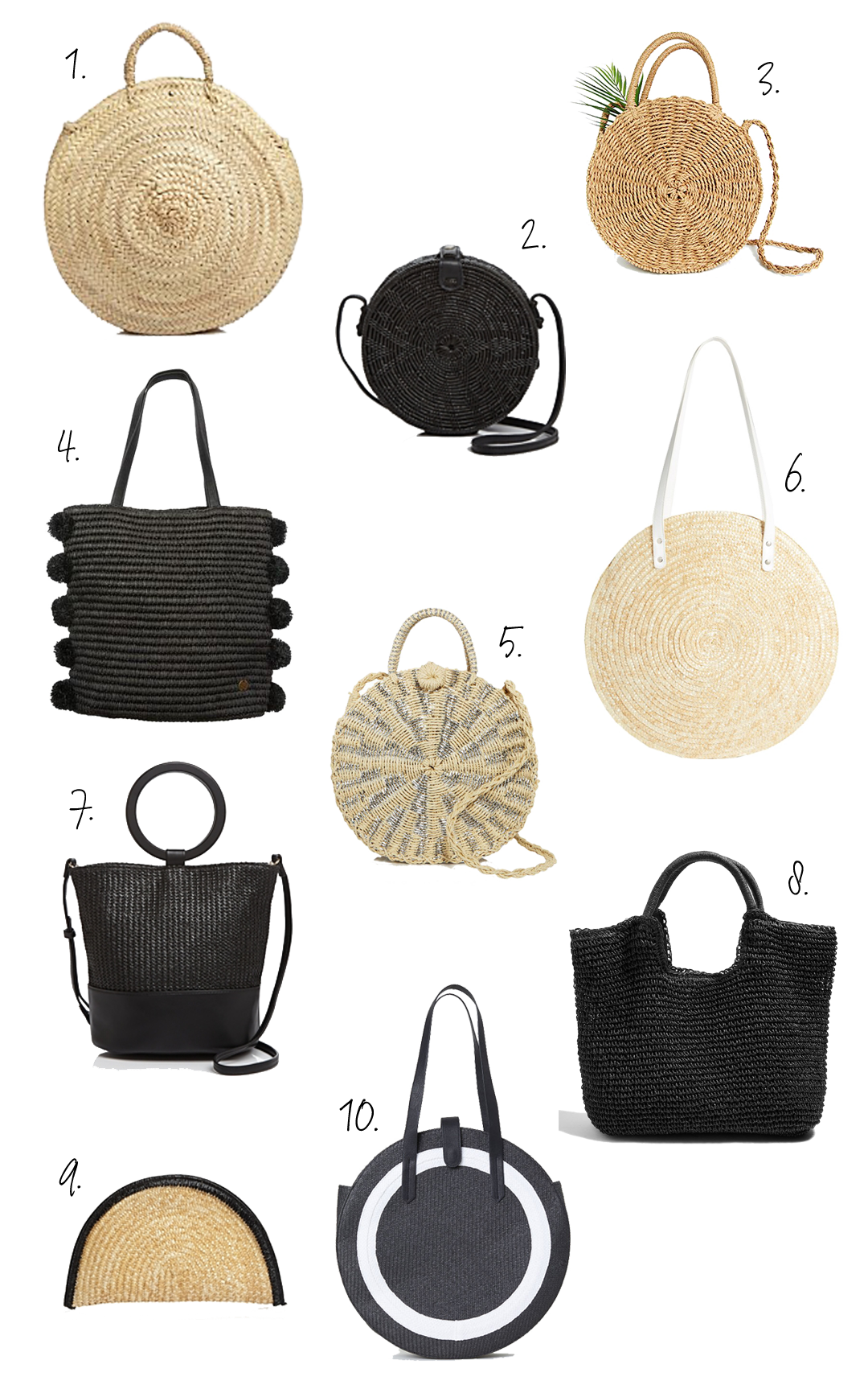 My Favorite Straw Bags Right Now (Under $100!!) - And Simple Things